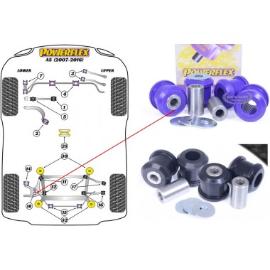 AUDI - A5 / S5 / RS5 (8T-8F-B8) 07>16 (KIT 4 PE