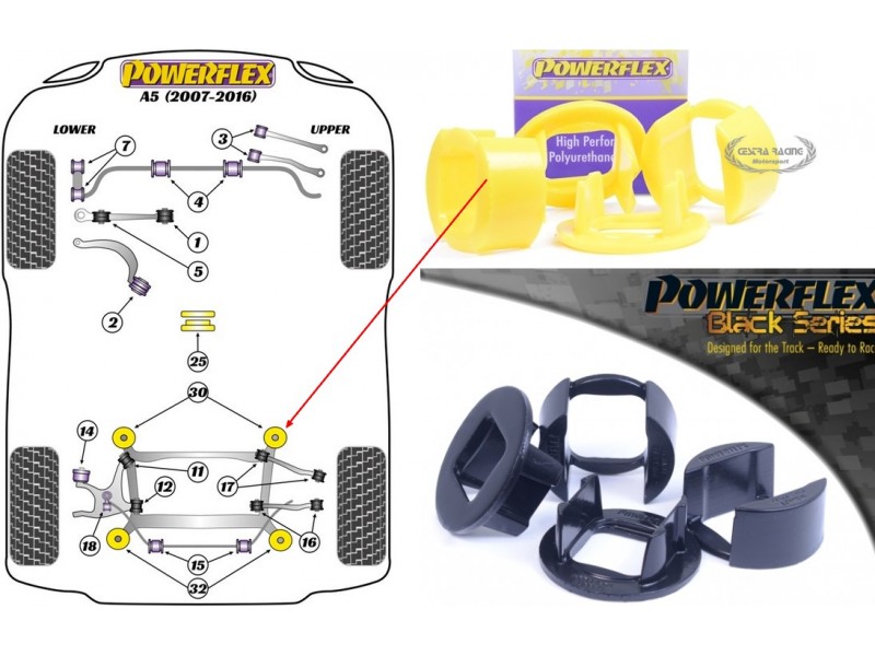 AUDI - A5 / S5 / RS5 (8T-8F-B8) 07>16 (KIT 2 PEZZI)