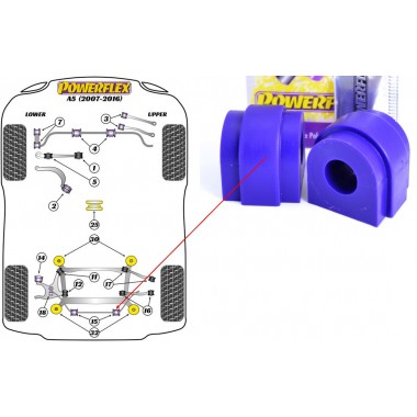 AUDI - A5 / S5 (8T-8F-B8) 07>16 (KIT 2 PEZZI)