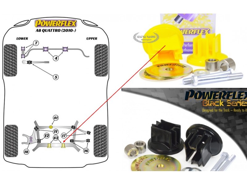 AUDI - A8 / S8 (4H) 2010> (KIT 2 PEZZI)