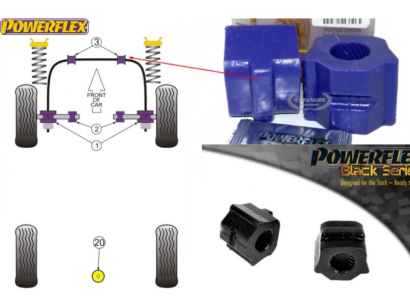 AUDI - V8 TYPE 44 & 4C 10/1988>11/1993 (KIT 2 PEZZI)