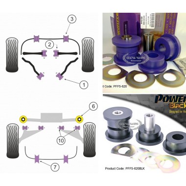 BMW - SERIE 5 - E34 1988>1996 (KIT 2 PEZZI)