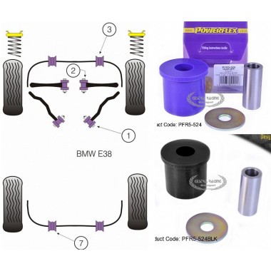 BMW - SERIE 7 - E38 1994>2002 (KIT 1 PEZZO)