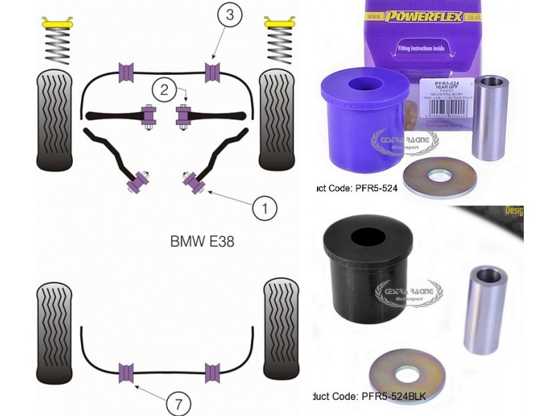 BMW - SERIE 7 - E38 1994>2002 (KIT 1 PEZZO)