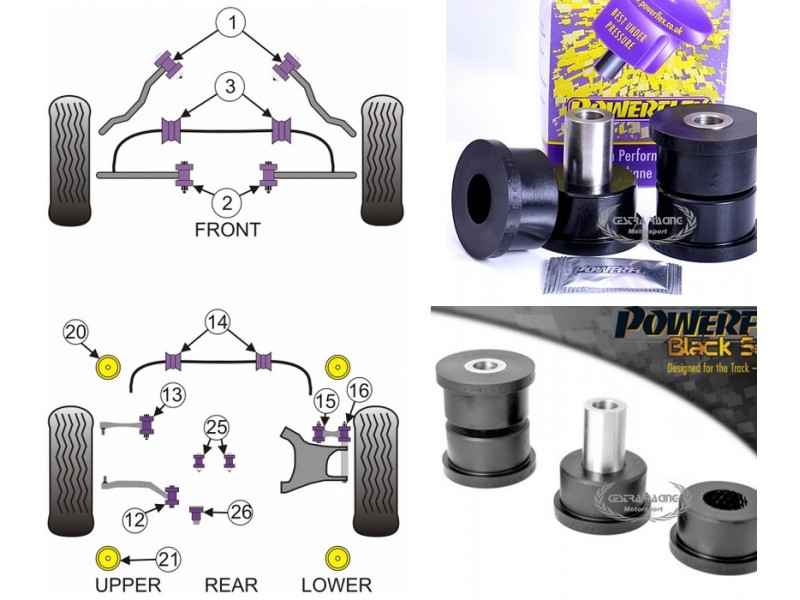 BMW - S. 5 E39 (540 TOUR./520>530 BERL + TOUR./535>540) (KIT 2 PEZZI)