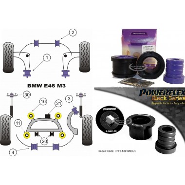 BMW - SERIE 3 - E46 1999>2006 / E46 M3 (KIT 2 P