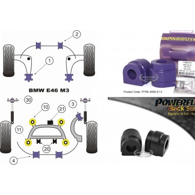 BMW - SERIE 3 - E46 M3 1999>2006 (KIT 2 PEZZI)