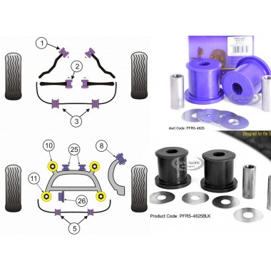 BMW - E83 X3 2003>2010 (KIT 2 PEZZI)