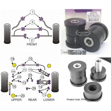 BMW - SERIE 3 - E90/E91/E92/E93 2005>2013 (KIT 