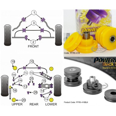 BMW - SERIE 3 - E90/E91/E92/E93 2005>2013 (KIT 