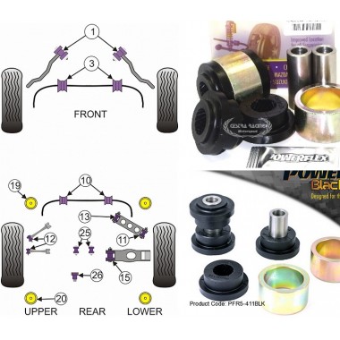 BMW - SERIE 3 - E90/E92/E93 M3 2006>2013 (KIT 2