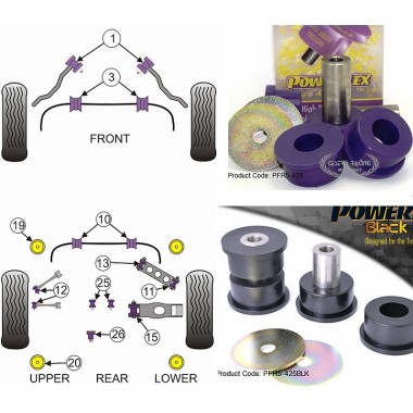 BMW - SERIE 3 - E90/E92/E93 M3 2006>2013 (KIT 2