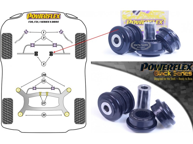 BMW - SERIE 1 - F20/F21 XDRIVE 2011> (KIT 2 PEZZI)