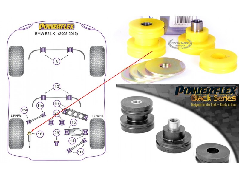 BMW - X1 - E84 2WD/XDRIVE 2008>2015 (KIT 2 PEZZI)