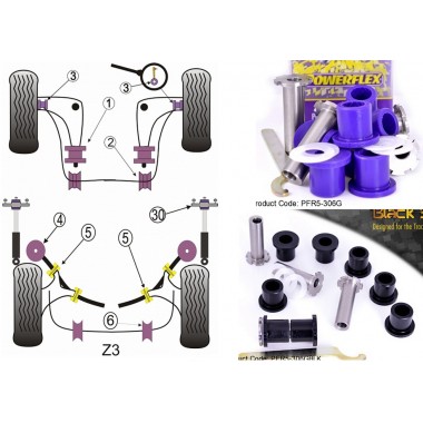 BMW - Z3 - 1994>2002 (KIT 4 PEZZI)