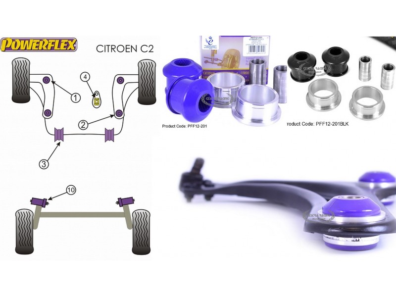 CITROEN - C2 F. (KIT 2 PEZZI)