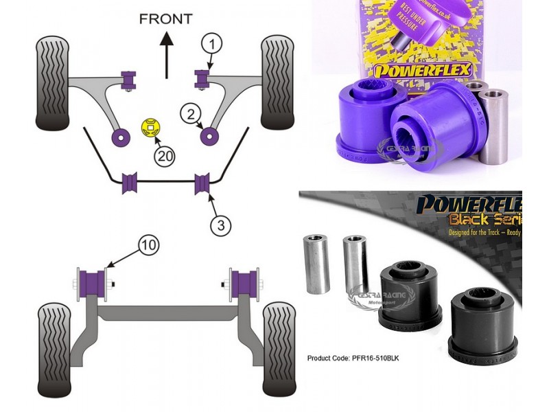 FIAT - 500 2007> (KIT 2 PEZZI)