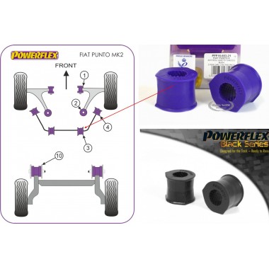 FIAT - PUNTO (188) 1999>2005(KIT 2 PEZZI)