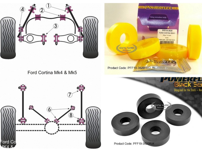 FORD - CORTINA MK4-5 (KIT 2 PEZZI)