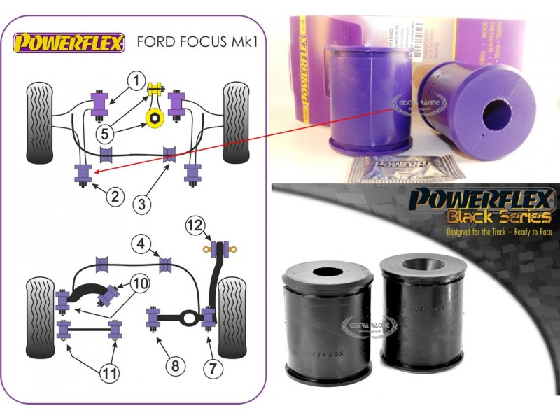 FORD - FOCUS I RS/ST (KIT 2 PEZZI)