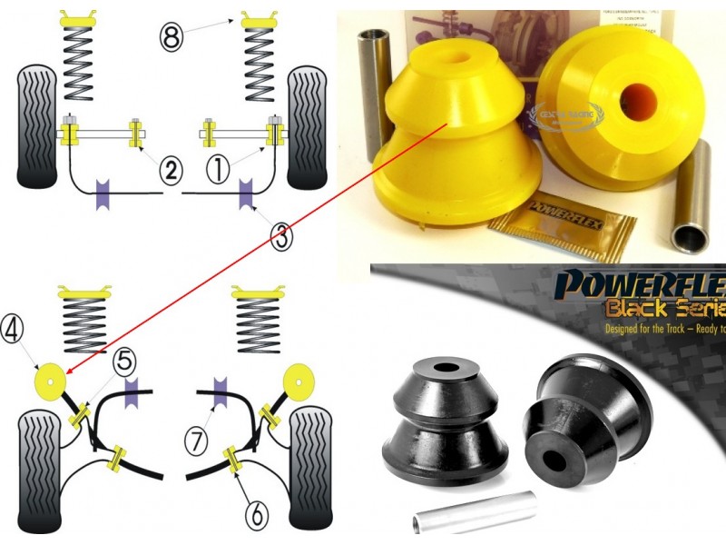 FORD - GRANADA SCORPIO - TUTTI I MODELLI 85>94 (KIT 2 PEZZI)