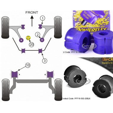 FORD - KA 2008> (KIT 2 PEZZI)