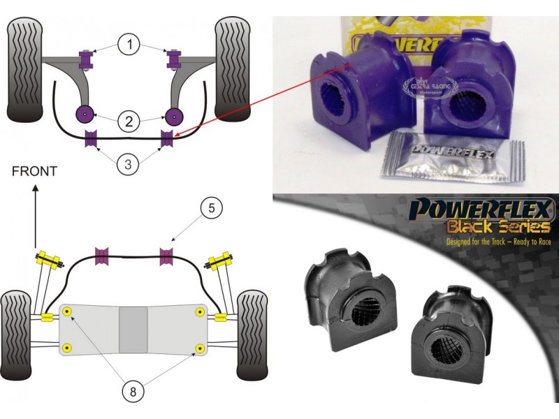 FORD - MONDEO 2000>2007 (KIT 2 PEZZI)