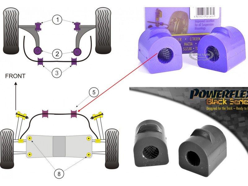 FORD - MONDEO 2000>2007 (KIT 2 PEZZI)