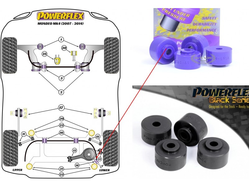 FORD - MONDEO 2007>2013 (KIT 2 PEZZI)