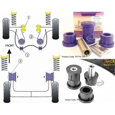 FORD - PUMA 1997>2001 (KIT 2 PEZZI)