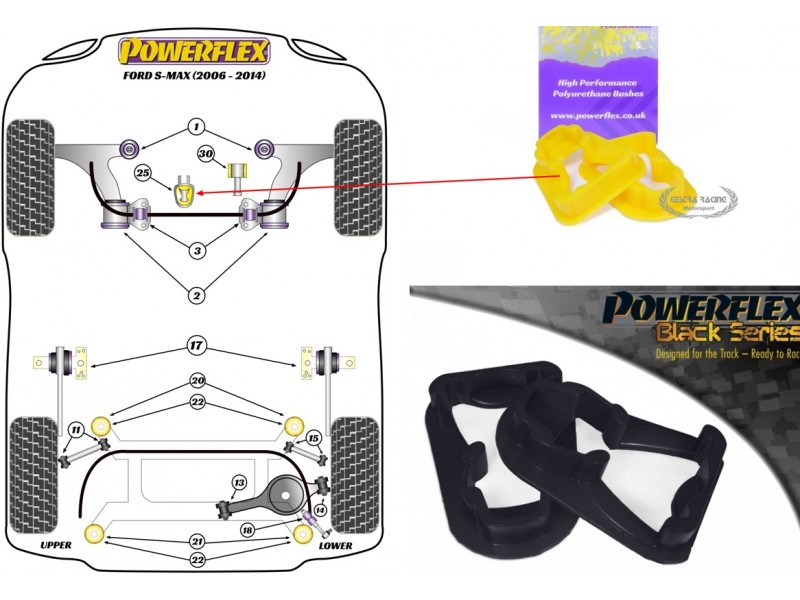 FORD - S-MAX 2006>2010 (KIT 1 PEZZO)