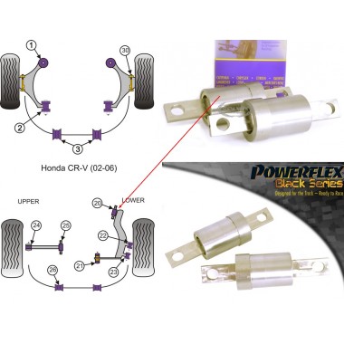 HONDA - CR-V 2002>2006 (KIT 2 PEZZI)