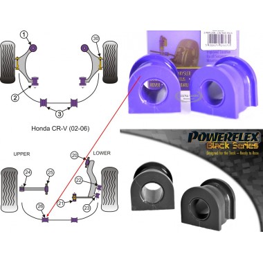 HONDA - CR-V 2002>2006 (KIT 2 PEZZI)