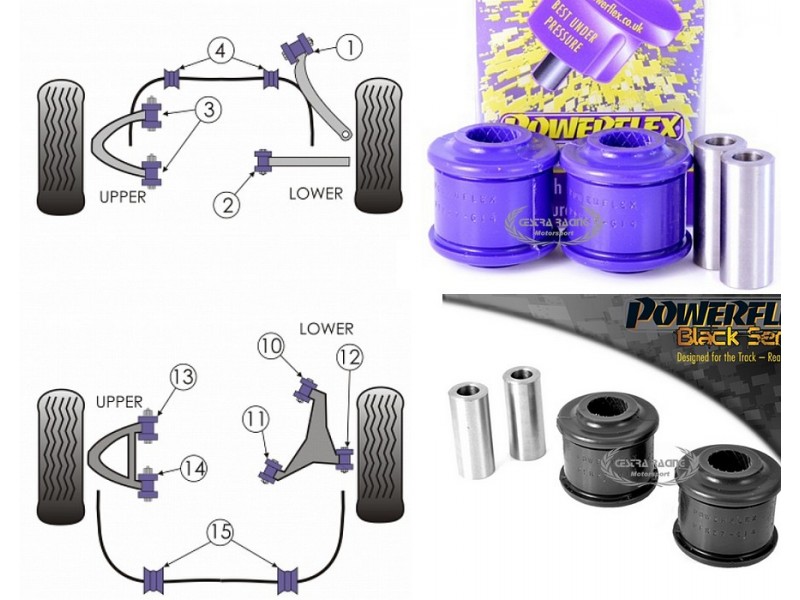 JAGUAR - XJ, XJ8 - X350 - X358 2003>2009 (KIT 2 PEZZI)