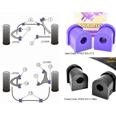 JAGUAR - XJ, XJ8 - X350 - X358 2003>2009 (KIT 2