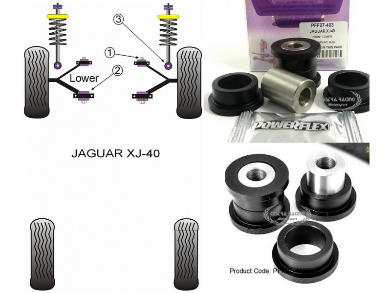 JAGUAR - XJ40 (KIT 2 PEZZI)