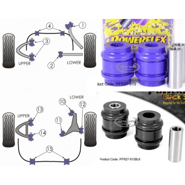 JAGUAR - XK, XKR - X150 2006> (KIT 2 PEZZI)