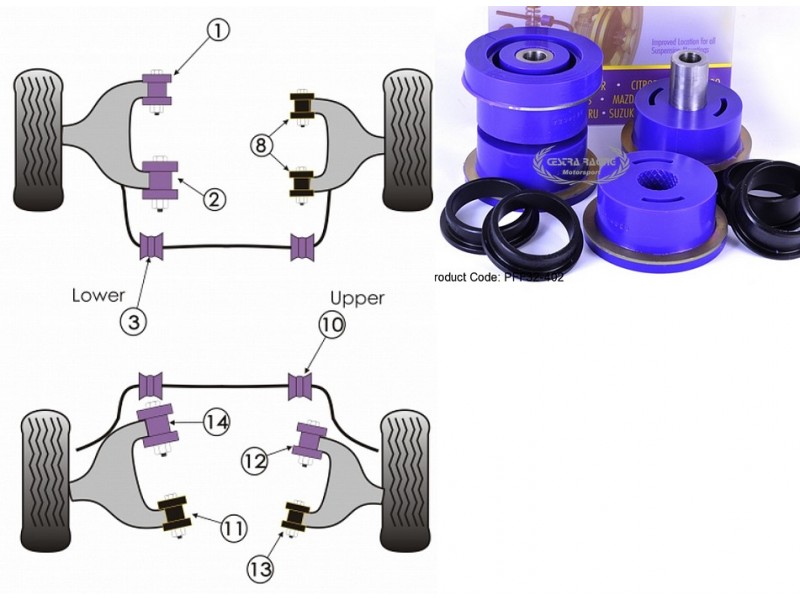 LAND ROVER - RANGE ROVER SPORT 2005>2013 (KIT 2 PEZZI)