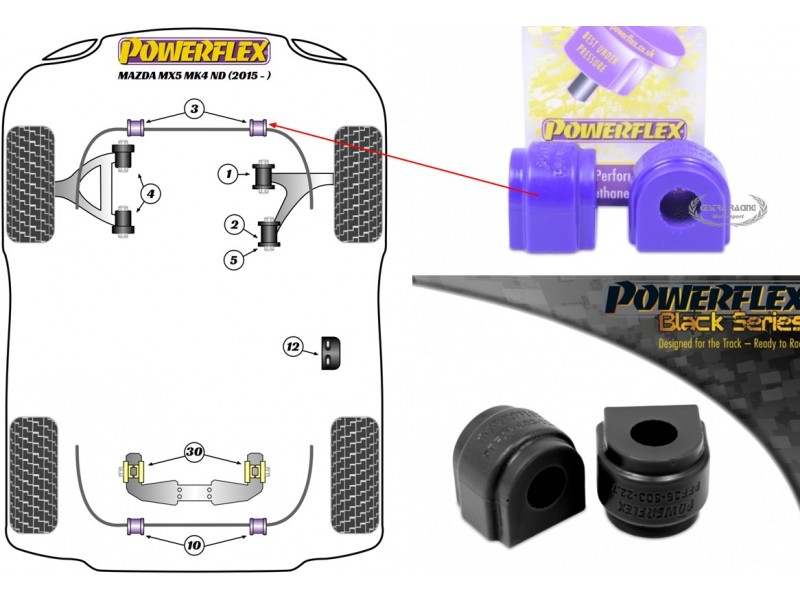 MAZDA - MX-5 - MK4 ND 2015> (KIT 2 PEZZI)