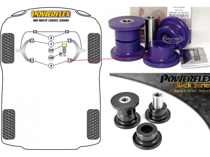 MG - MGTF 2002>2009 (KIT 2 PEZZI)