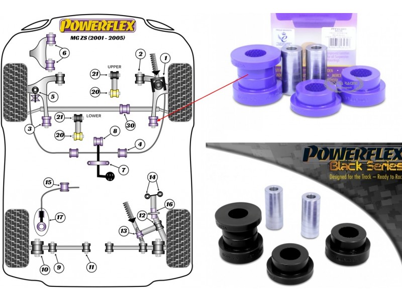 MG - ZS (KIT 2 PEZZI)