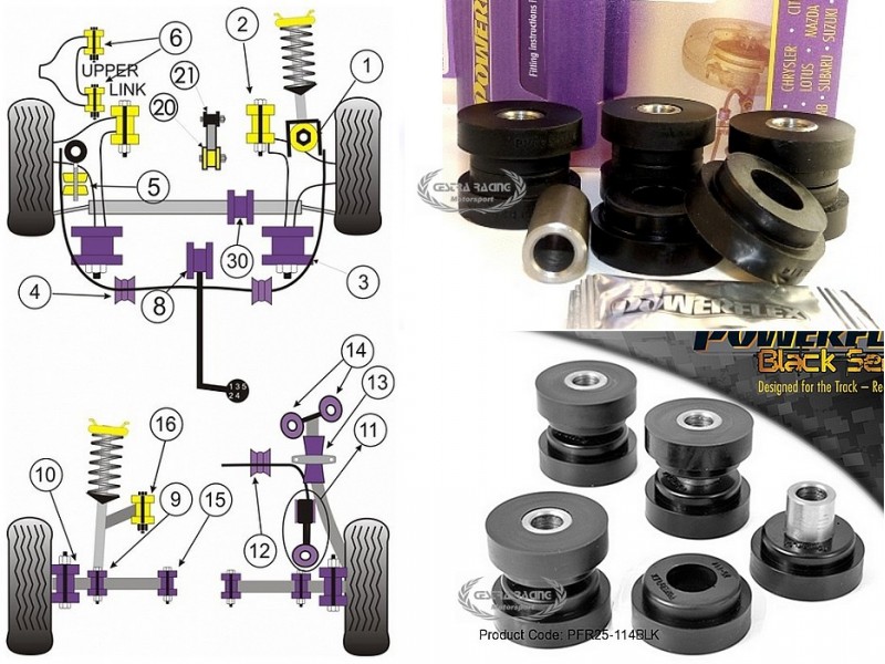 MG - ZS (KIT 4 PEZZI)