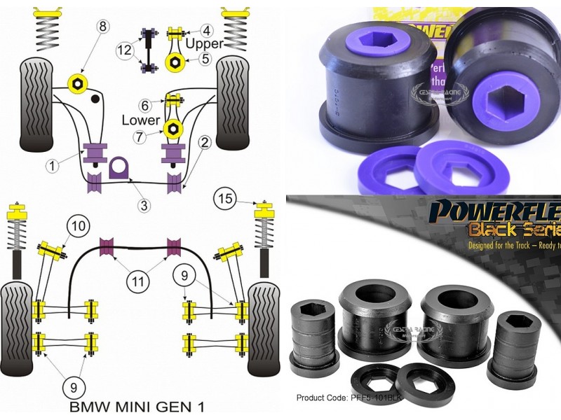 MINI - R50 - R52 - R53 (KIT 2 PEZZI)