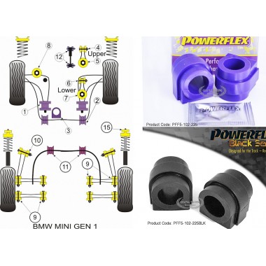 MINI - R50 - R52 - R53 (KIT 2 PEZZI)