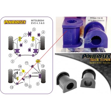 MITSUBISHI - LANCER EVOLUTION 4-5-6 RS/GSR (KIT 2 