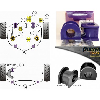 MITSUBISHI - LANCER EVO X 10/2007> (KIT 2 PEZZI