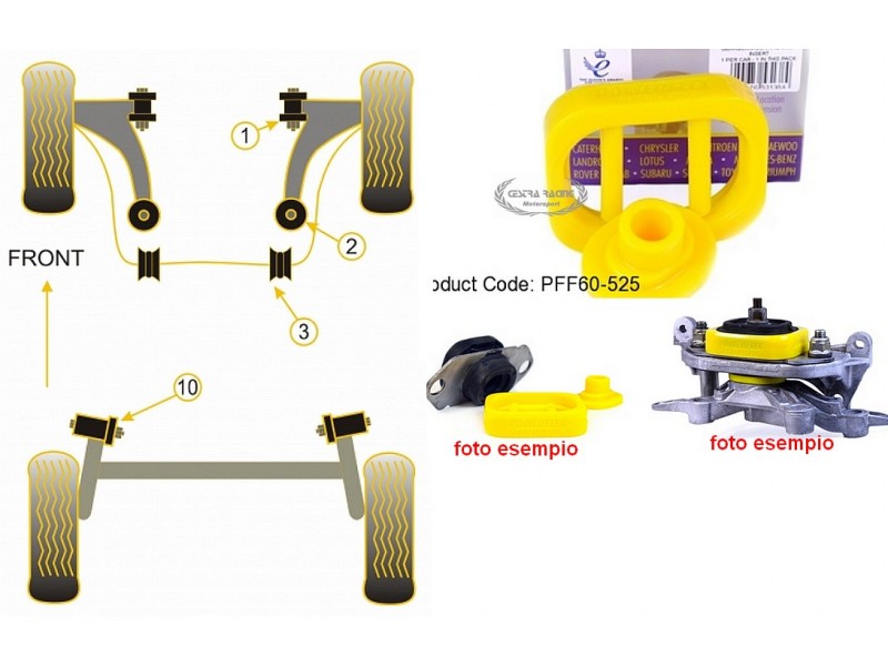 NISSAN - NOTE/TIIDA 2006>2011 (KIT 1 PEZZO)