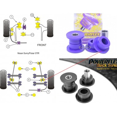 NISSAN - SUNNY/PULSAR GTIR (KIT 2 PEZZI)