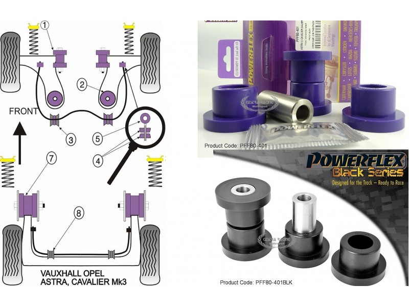 OPEL - ASTRA F 1991>1998 (KIT 2 PEZZI)