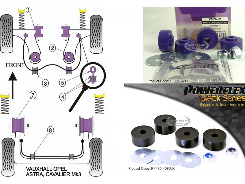 OPEL - ASTRA F 1991>1998 (KIT 2 PEZZI)